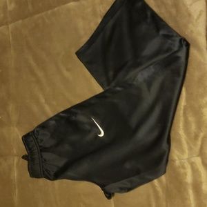 Nike Dri-fit athletic pants, navy blue, size small